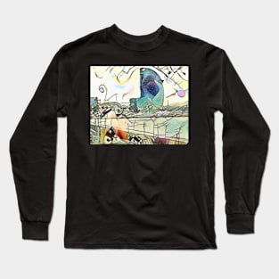 Kandinsky meets Barcelona, motif 1 Long Sleeve T-Shirt